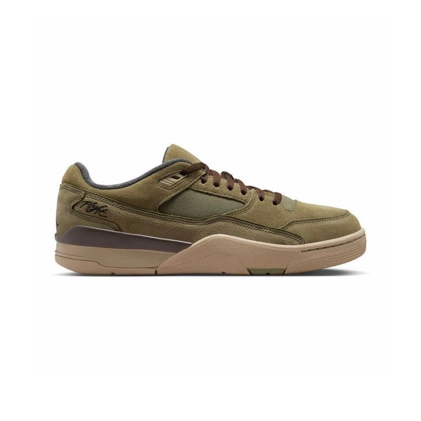 Arstore - Jordan Flight Court Medium Oliva Medio Marrone Barocco Unisex Sneakers - Brown