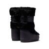 Arstore - Moon Boot Icon Snow Pelliccia Sintetica Nera Unisex Stivali - Black