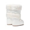 Arstore - Moon Boot Icon Faux-Fur Snow Pelliccia Sintetica Bianca Unisex - White