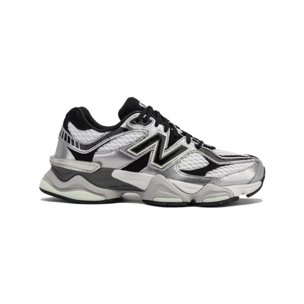 Arstore - New Balance 9060 Shoe Palace Metallic Scamosciato Bianco Unisex Sneakers - White