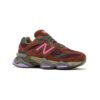 Arstore - New Balance 9060 Sneakers Rich Oak Borgogna in Mesh Unisex - Burgundy