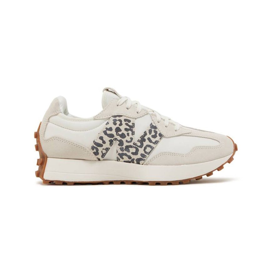 Arstore - New Balance 327 Leopard Sale Marino Unisex Sneakers - Sea Salt