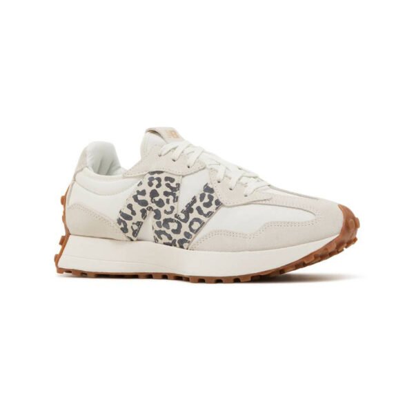 Arstore - New Balance 327 Leopard Sale Marino Unisex Sneakers - Sea Salt