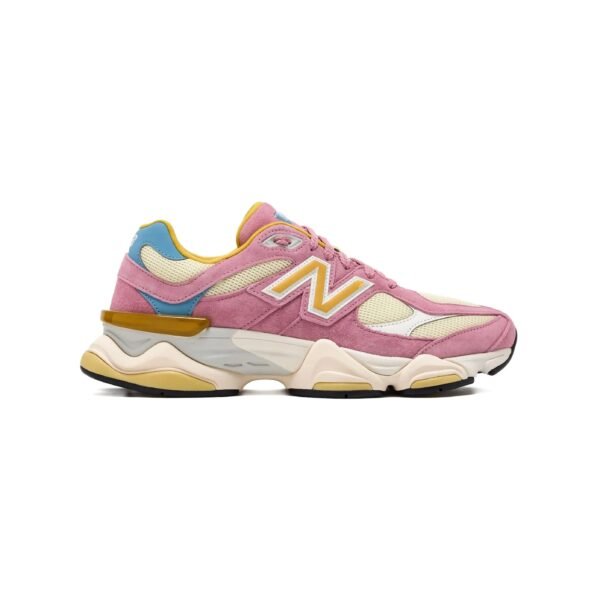 Arstore - New Balance 9060 Sneakers Rosa Taffy Calcium Scamosciate - Pink