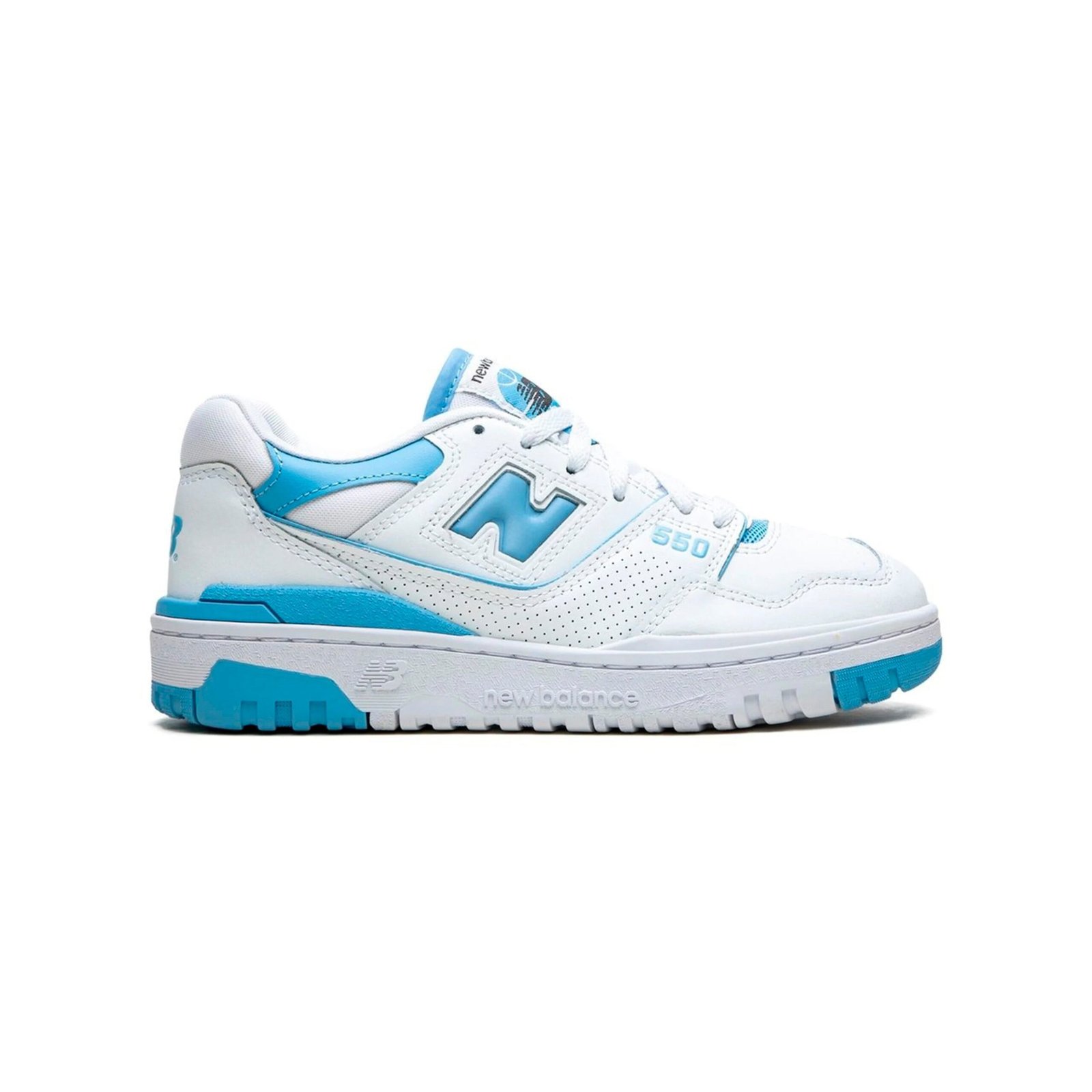 Arstore - New Balance 550 UNC Bianco Blu Universitario Sneakers Unisex - White