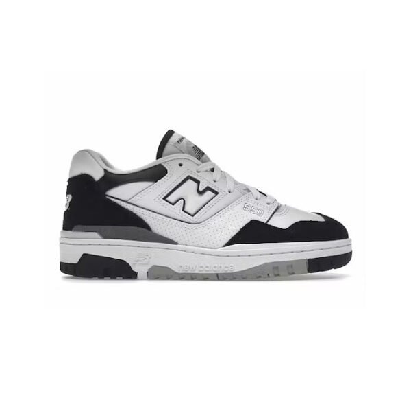 Arstore - New Balance 550 Bianco Nero Nuvola di Pioggia Unisex Sneakers - Black