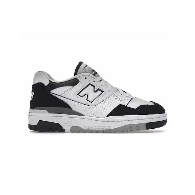 Arstore - New Balance 550 Bianco Nero Nuvola di Pioggia Unisex Sneakers - Black
