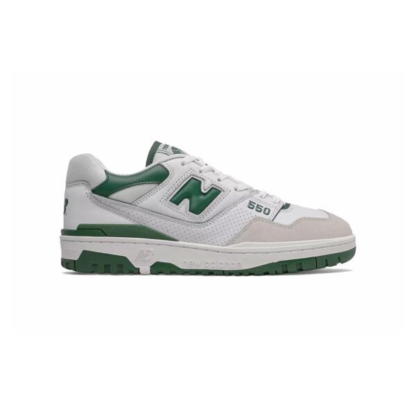 Arstore - New Balance 550 Bianco Verde Sneakers Unisex - White