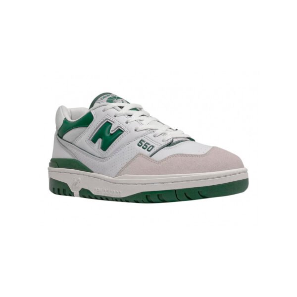 Arstore - New Balance 550 Bianco Verde Sneakers Unisex - White