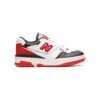 Arstore - New Balance 550 Rosse Nere Bianche Unisex Sneakers - White