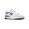 Arstore - New Balance 550 Bianco Viola Unisex Sneakers - White
