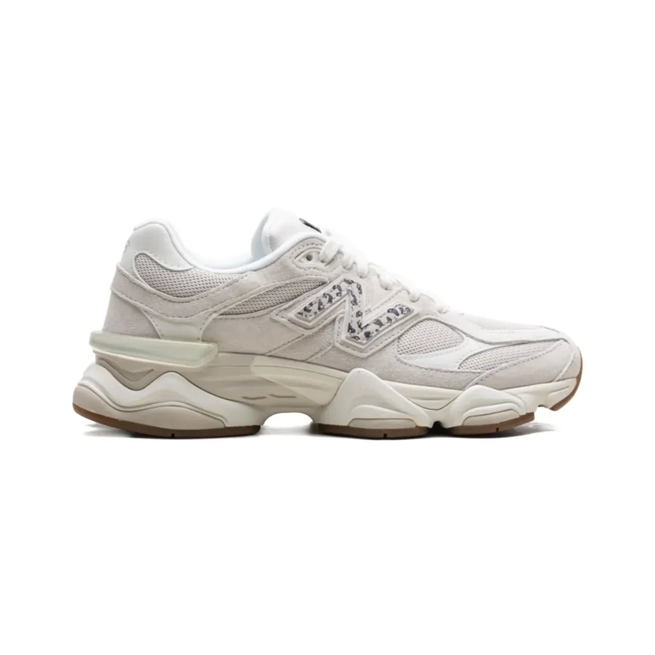 Arstore - New Balance 9060 Sneakers Sale Marino Stampa Leopardata - Sea Salt