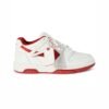 Arstore - Off-White Out Of Office Low Bianche e Rosse Sneakers Unisex