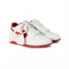 Arstore - Off-White Out Of Office Low Bianche e Rosse Sneakers Unisex