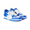 Arstore - Off-White Out Of Office Pelle Bianca e Blu Unisex Sneakers