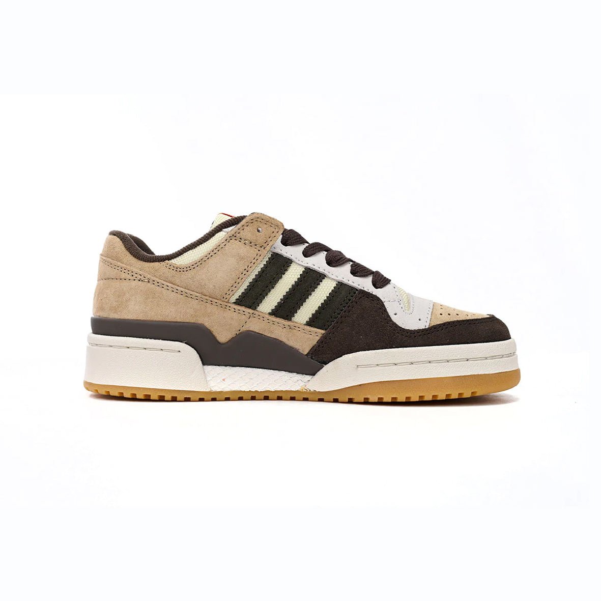 Arstore - Adidas x Atmos Forum Low Marrone Kaki Unisex Sneakers - Brown