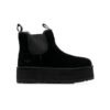 Arstore - UGG Stivaletto Neumel Platform Chelsea Nero Scamosciato Unisex - Black
