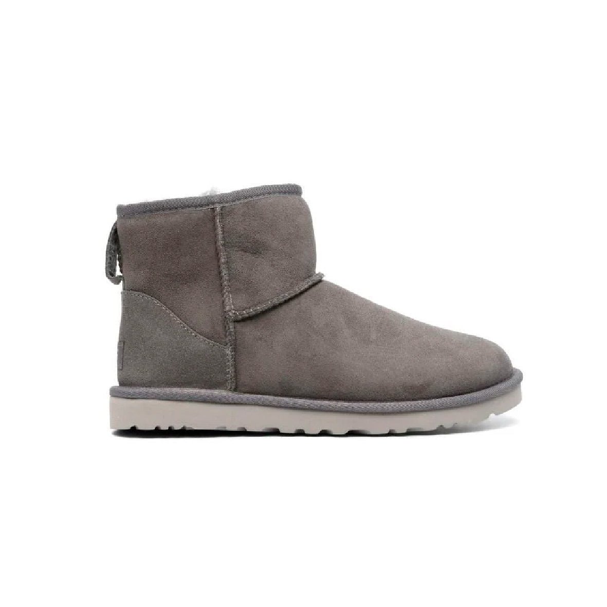 Arstore - UGG Classic Stivaletto Grigio in Pelle di Montone Unisex - Grey