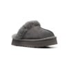 Arstore - UGG Disquette Platform Ciabatta Grigia in Montone Unisex - Grigio