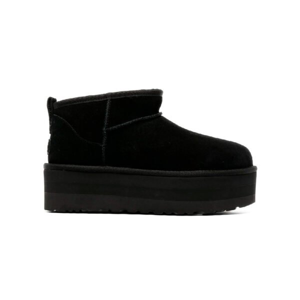 Arstore - UGG Stivaletto Classic Ultra Mini Platform Scamosciato Nero - Black