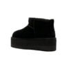 Arstore - UGG Stivaletto Classic Ultra Mini Platform Scamosciato Nero - Black