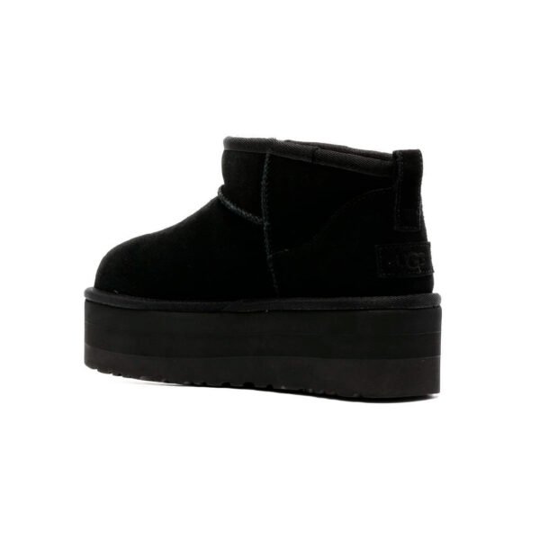 Arstore - UGG Stivaletto Classic Ultra Mini Platform Scamosciato Nero - Black