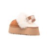 Arstore - UGG Funkette Ciabatta Platform Cammello Scamosciata Donna