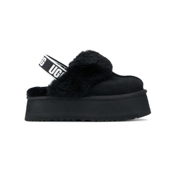 Arstore - Ugg Funkette Ciabatta Platform Nera da Donna - Black