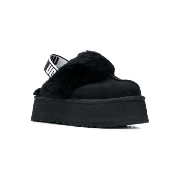 Arstore - Ugg Funkette Ciabatta Platform Nera da Donna - Black