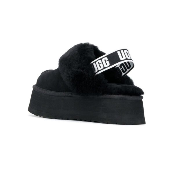 Arstore - Ugg Funkette Ciabatta Platform Nera da Donna - Black