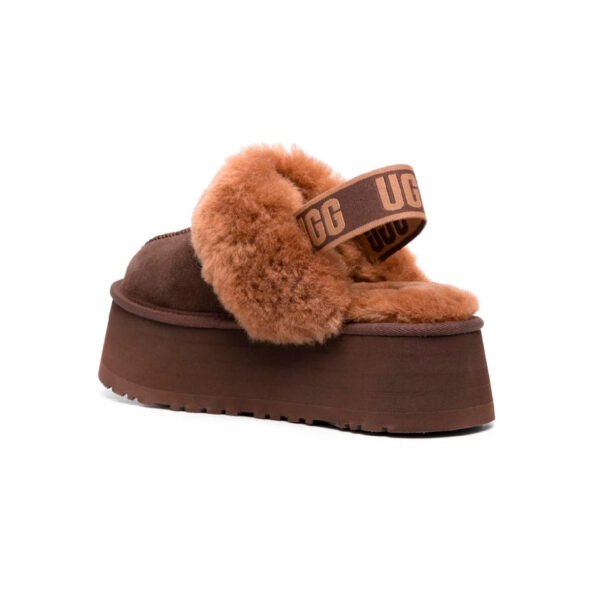 Arstore - UGG Ciabatta Funkette Platform Marrone Scamosciata - Brown