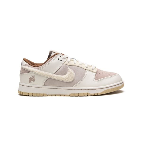 Arstore - Nike Dunk Low Retro PRM Year Of The Rabbit Fossil Stone Unisex Sneakers - Pietra Fossile - White