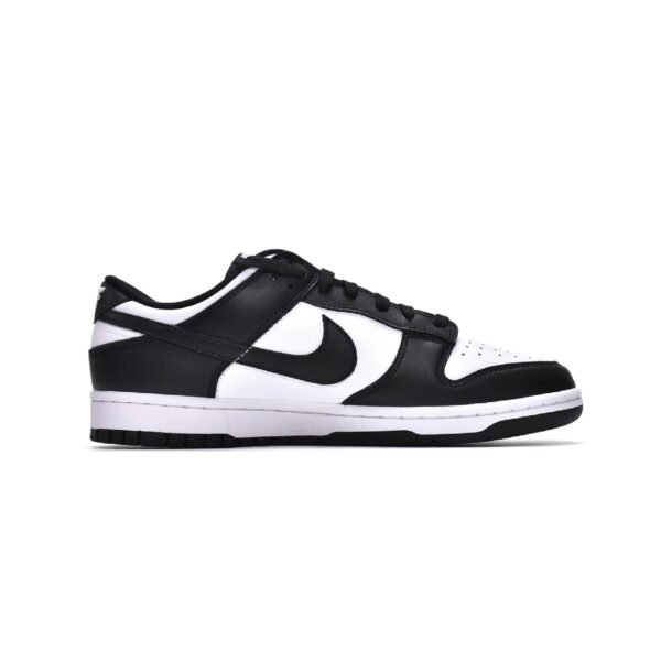 Arstore - Nike Dunk Low Retro Panda Bianco Nero Sneakers Unisex - Black