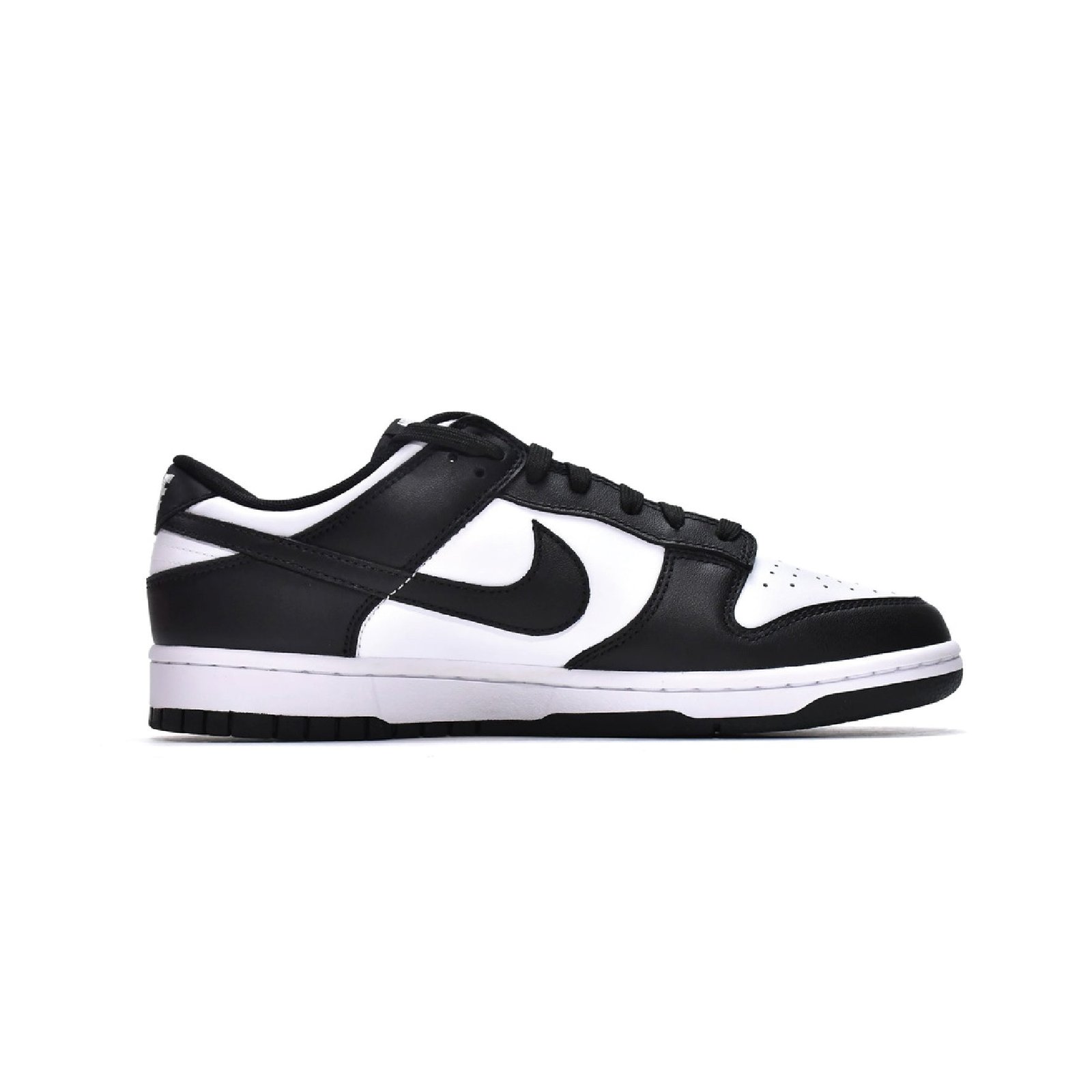 Arstore - Nike Dunk Low Retro Panda Bianco Nero Sneakers Unisex - Black
