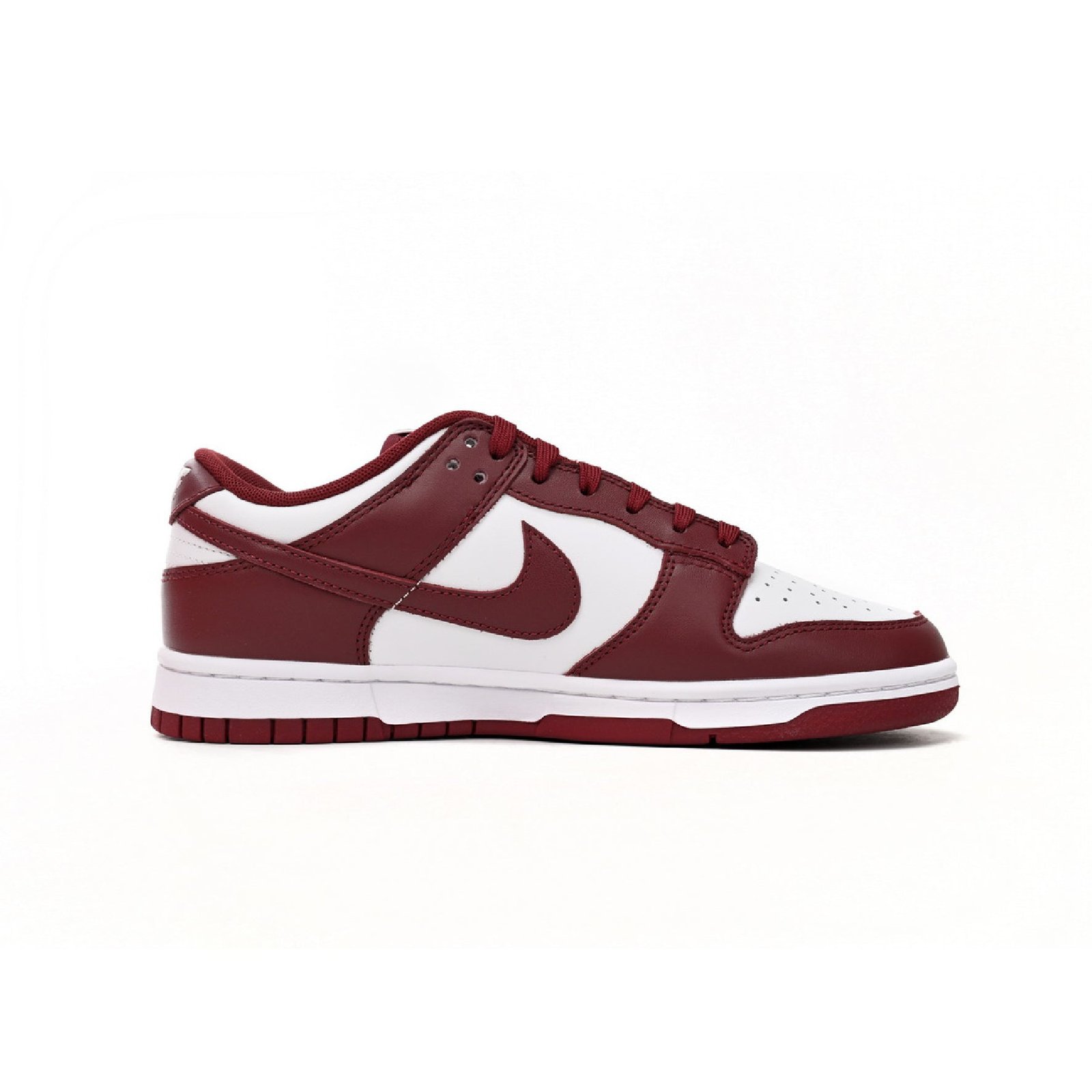 Arstore - Nike Dunk Low Team Red Unisex Sneakers - Rosso/Bianco