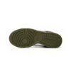 Arstore - Nike Dunk Low Bianco Verde Oliva Sparso Sneakers Unisex - White