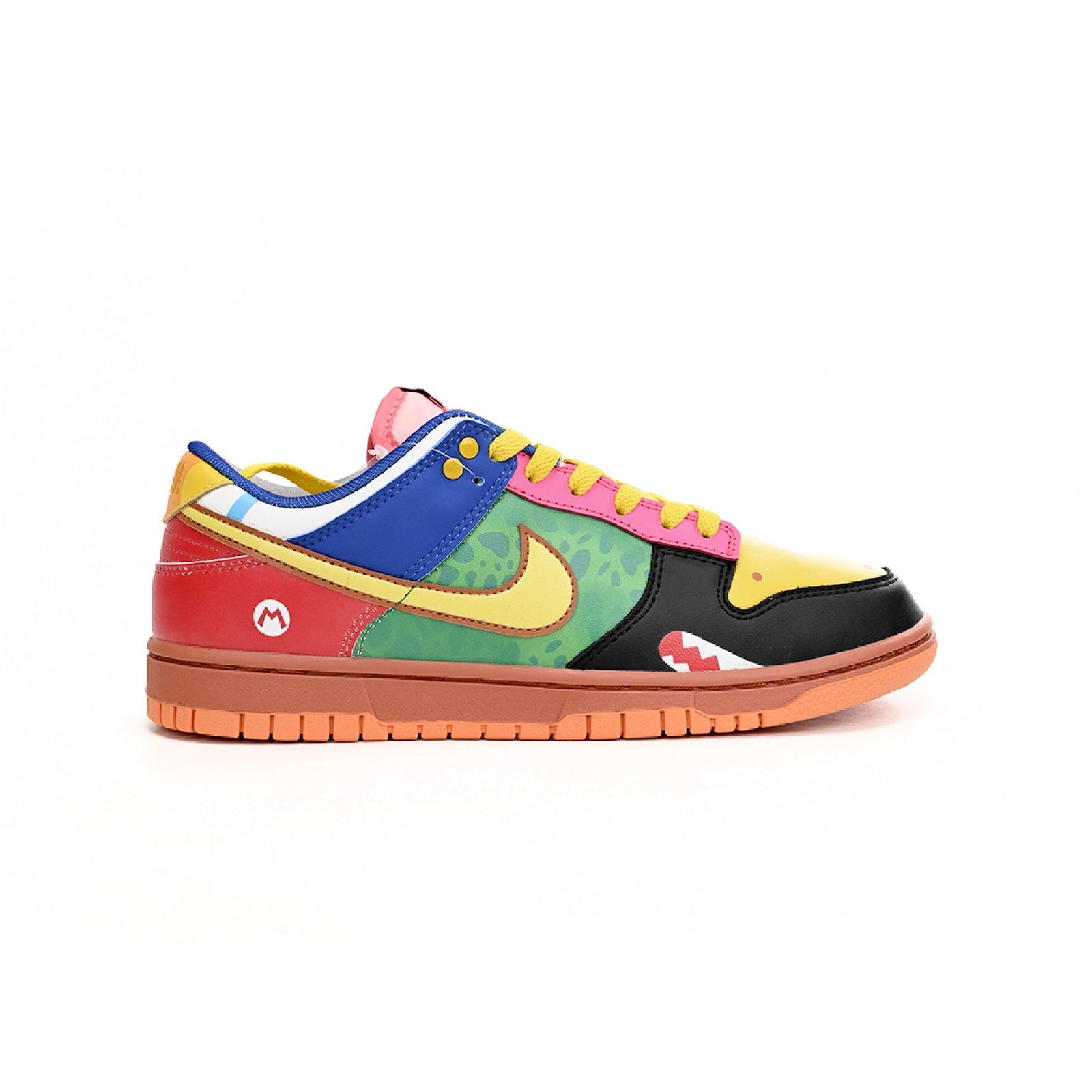 Arstore - Nike Dunk Low What the Super Mario Unisex Sneakers