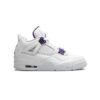 Arstore - Nike Air Jordan 4 Retro Metallic Purple Unisex Sneakers