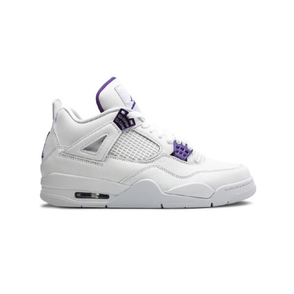 Arstore - Nike Air Jordan 4 Retro Metallic Purple Unisex Sneakers