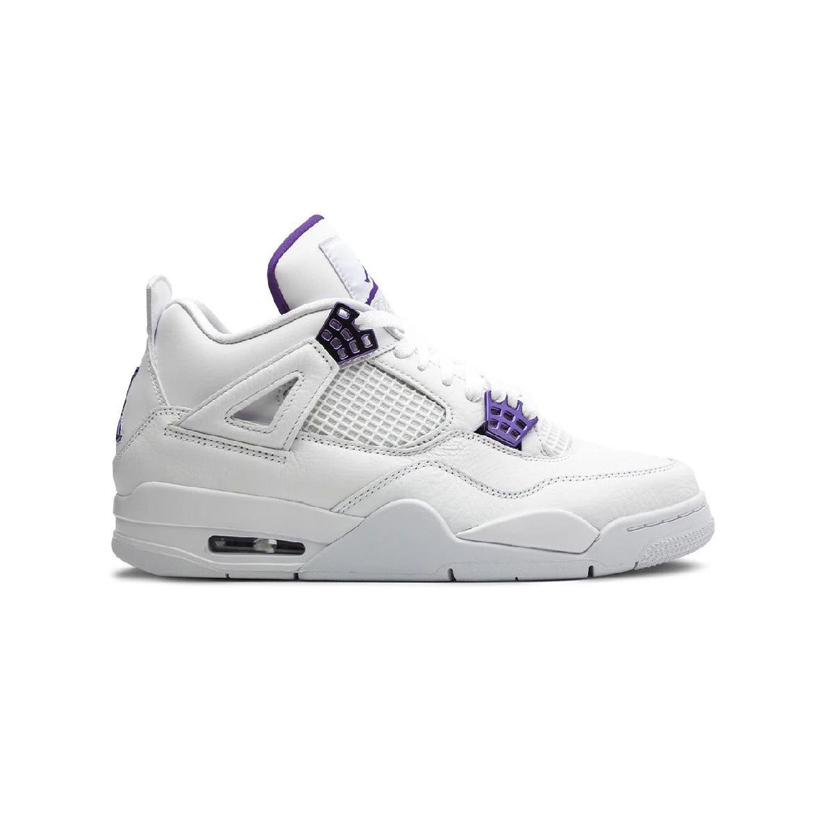 Arstore - Nike Air Jordan 4 Retro Metallic Purple Unisex Sneakers