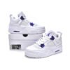 Arstore - Nike Air Jordan 4 Retro Metallic Purple Unisex Sneakers