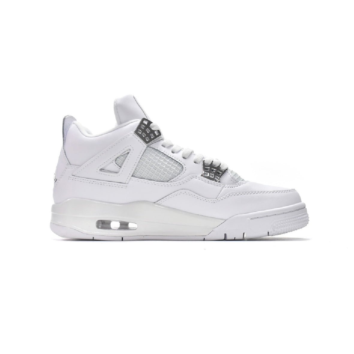 Arstore - Nike Air Jordan 4 Retro Pure Money Sneakers Unisex - Bianco