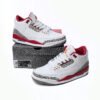 Arstore - Nike Air Jordan 3 Retro Cardinal Red Unisex Sneakers - Rosso Cardinale - Black