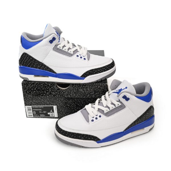 Arstore - Nike Air Jordan 3 Retro Racer Blue Unisex Sneakers