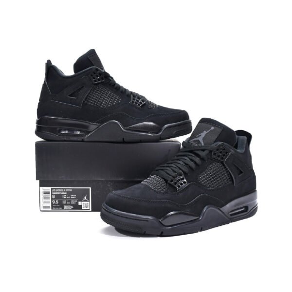 Arstore - Nike Air Jordan 4 Retro Black Cat Unisex Sneakers
