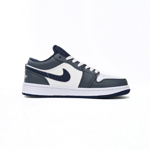 Arstore - Nike Air Jordan 1 Low Orchidea Grigio Bianco Unisex Sneakers - White