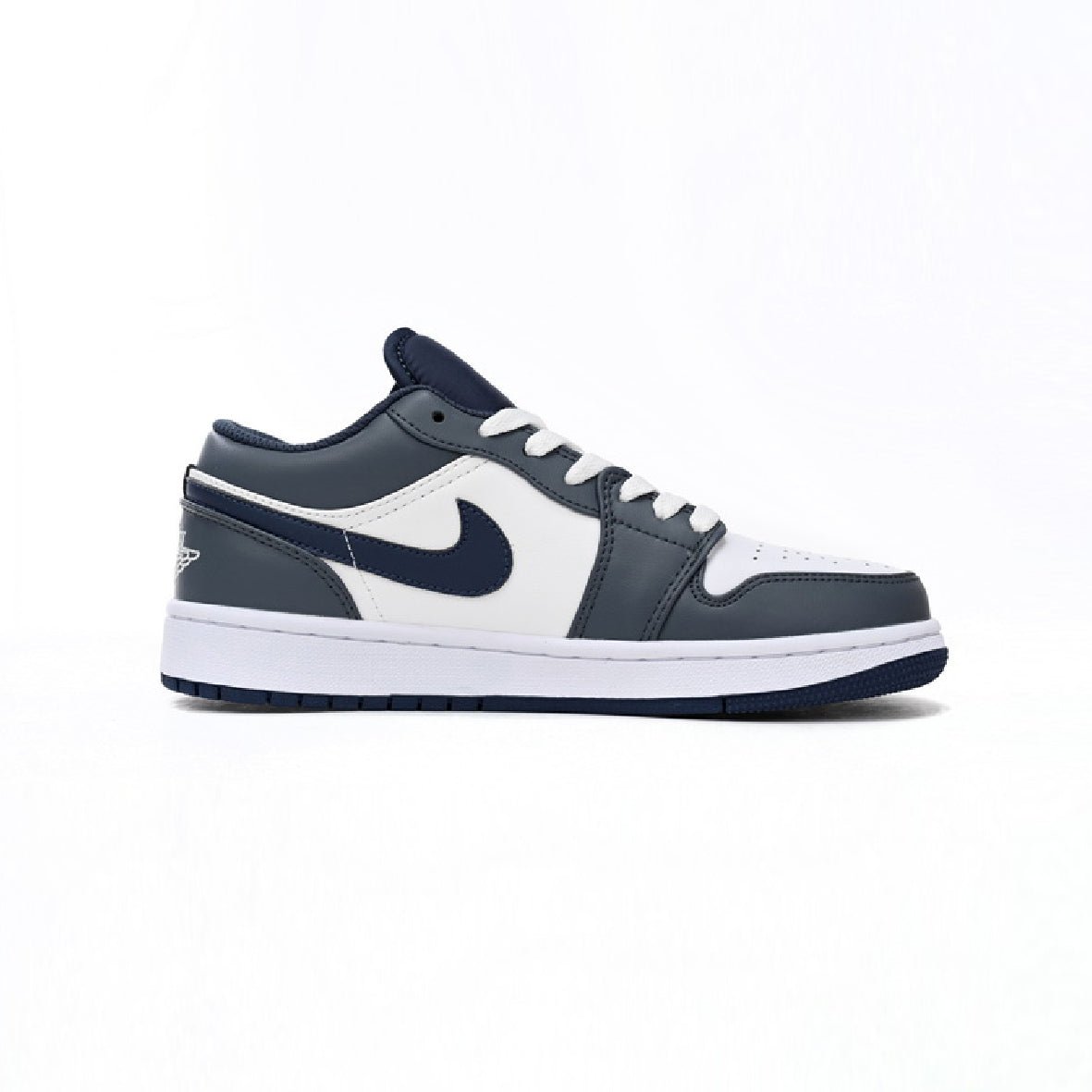 Arstore - Nike Air Jordan 1 Low Orchidea Grigio Bianco Unisex Sneakers - White
