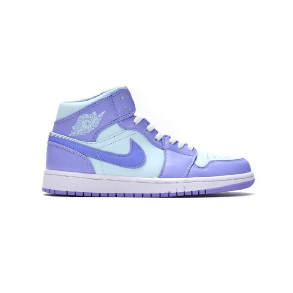 Arstore - Nike Air Jordan 1 Mid Purple Pulse Sneakers Unisex Bambino