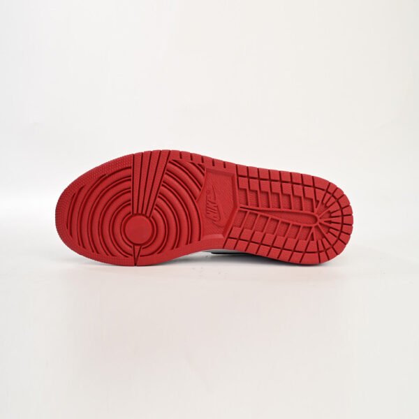 Arstore - Nike Air Jordan 1 Satin Black Toe Sneakers Unisex - Nero/Rosso