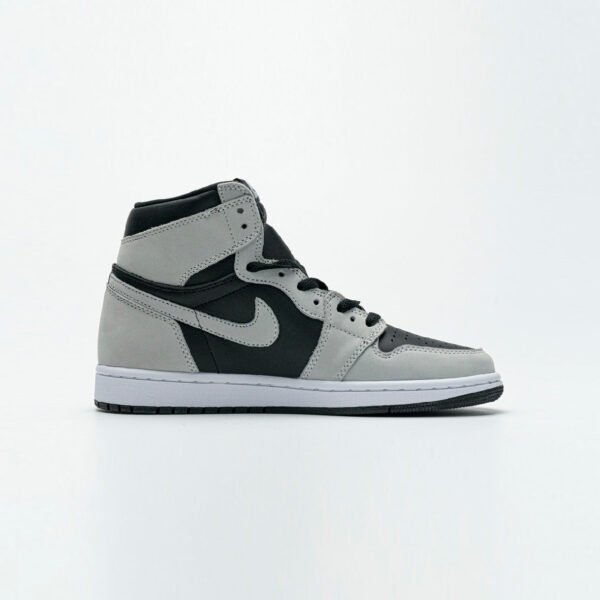 Arstore - Nike Air Jordan 1 Shadow 2.0 Nero Grigio Fumo Chiaro Sneakers Unisex - Black
